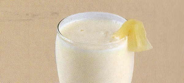 Milk-shake à l'ananas