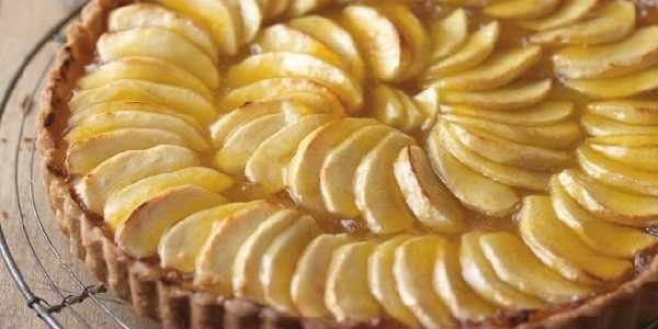 Tarte aux pommes légère